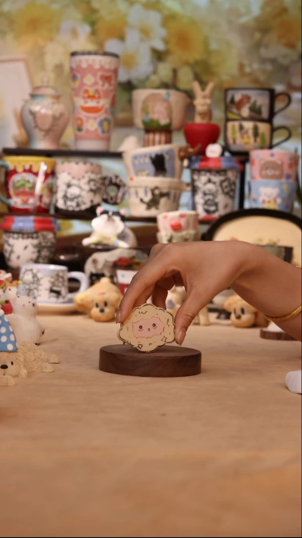 摆件景德镇原创手工陶瓷8235