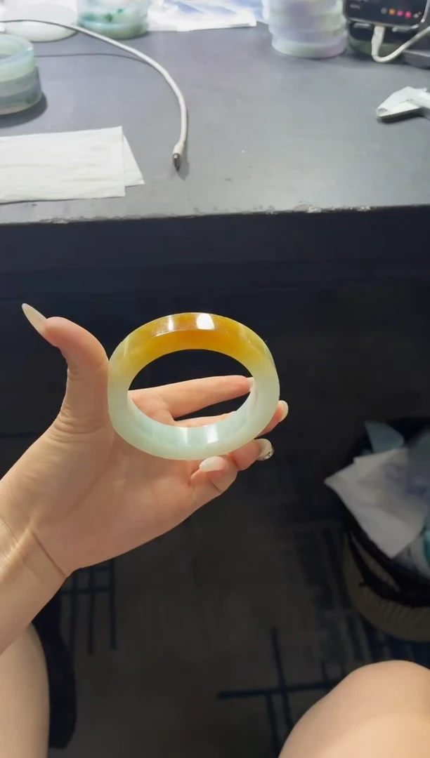 未镶嵌手镯定制翡翠˶****੭手镯DDX/发一件