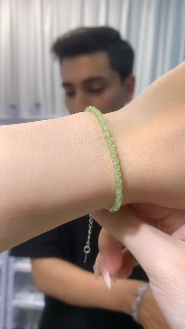 未镶嵌手链橄榄石【宝石矿主严选】