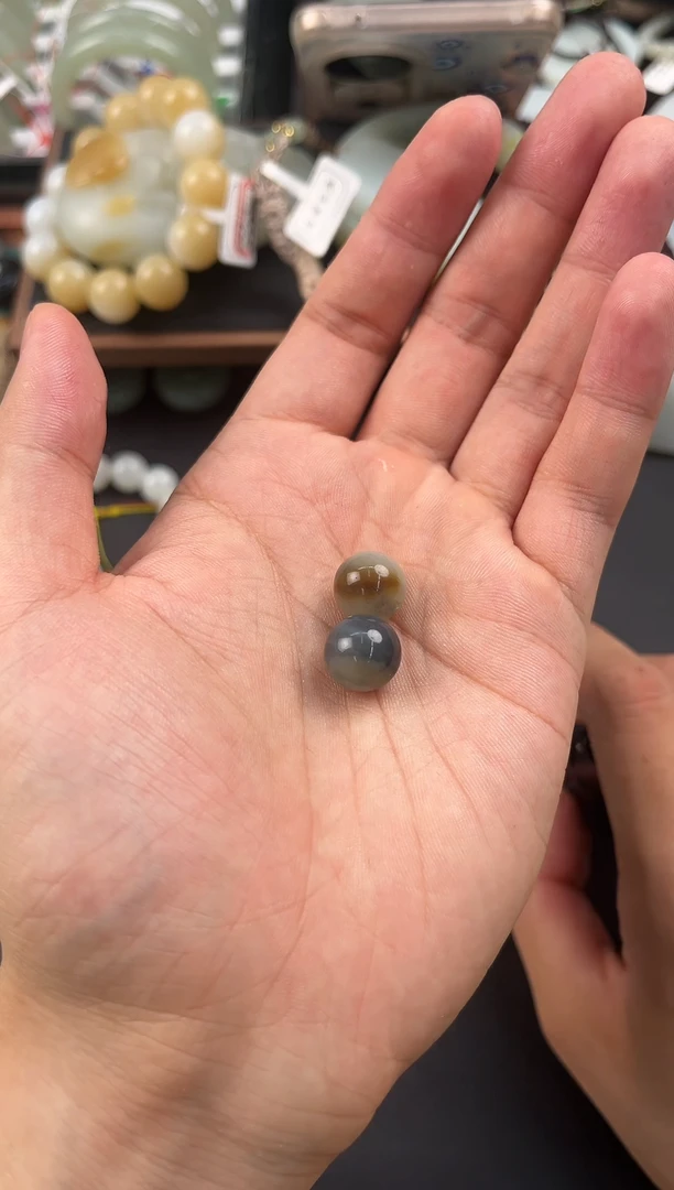 未镶嵌手串和田玉故*单珠补发