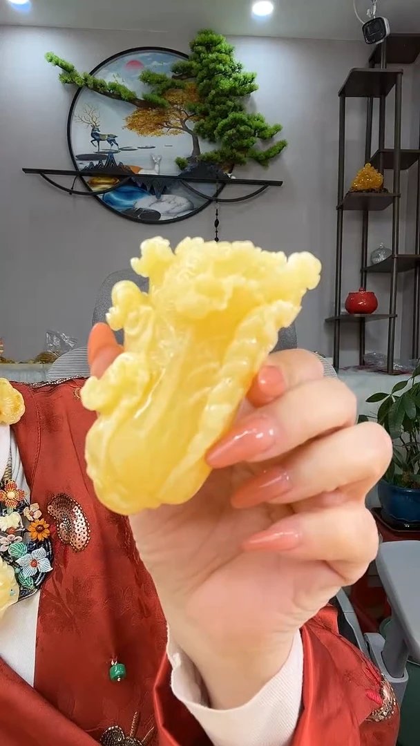 琥珀颈饰未镶嵌吊坠