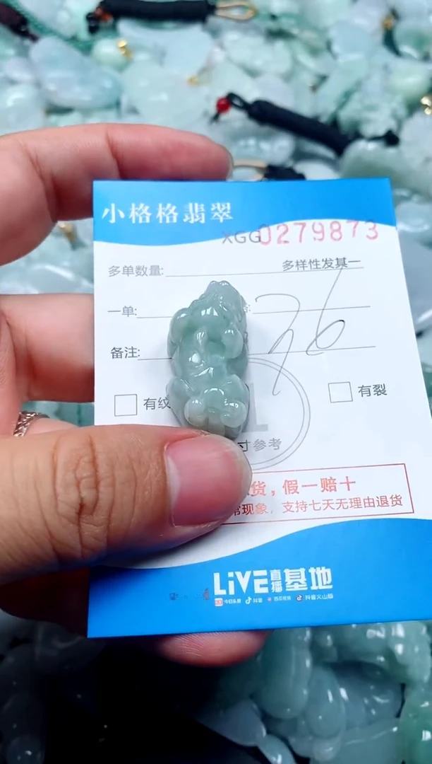 翡翠未镶嵌颈饰闪购商品0279873