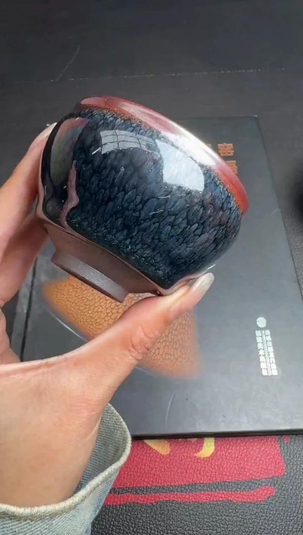 茶盏孙福昆一羽四季-冬6