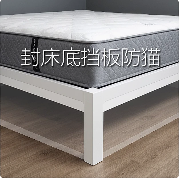 封床底缝隙挡板挡片防尘塑料家用沙发底L型桌面透明床下防猫货架