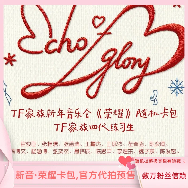 官方正品肆意少年突围新音荣耀卡包高会微店版TF家族四代棉花娃娃