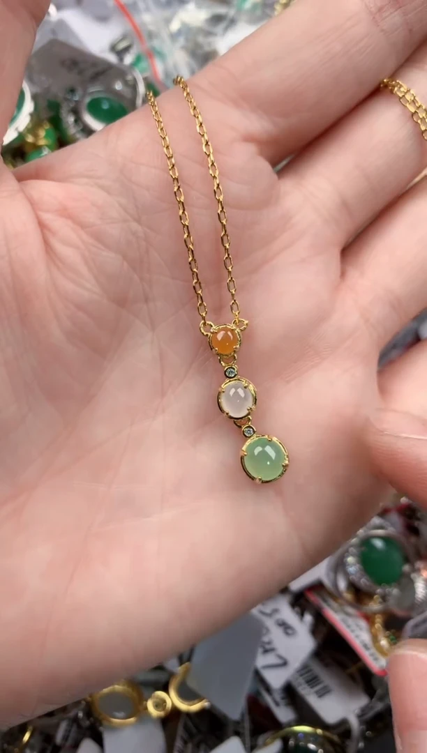 银S925镶嵌戒指翡翠101010----2