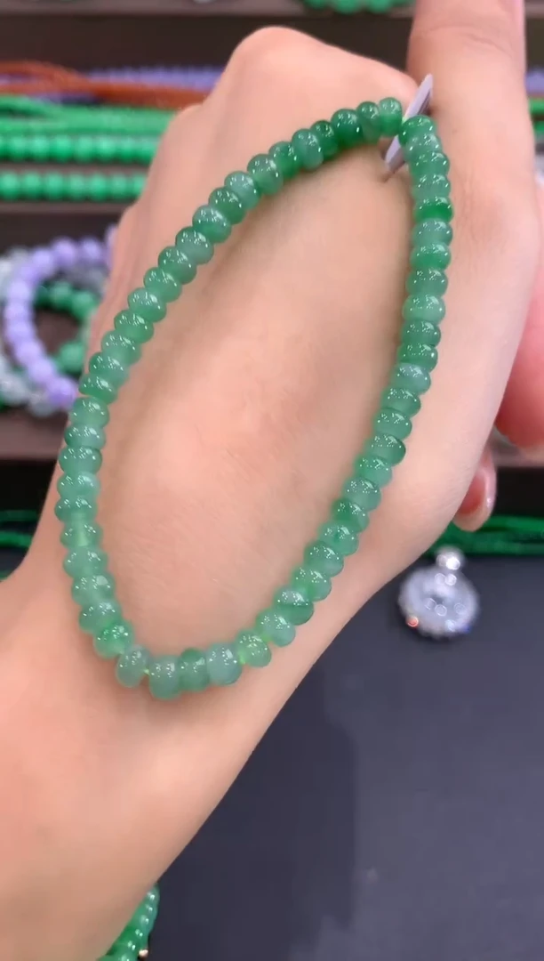 未镶嵌手串翡翠w21