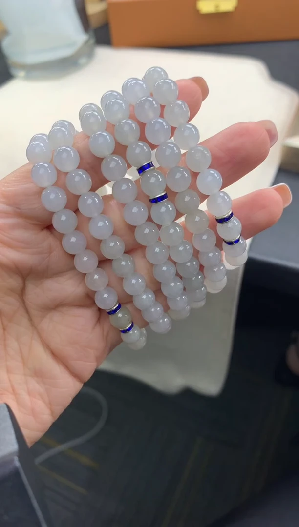 未镶嵌手串翡翠FC525 翡翠手串 多样性发其一