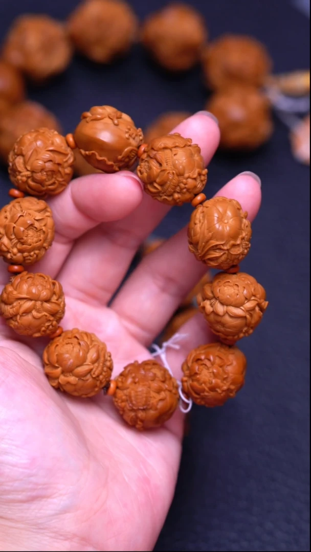 橄榄核手串/手链云*浪荷塘月色
