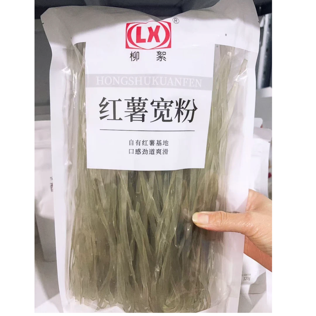 新乡来哥超市柳絮红薯粉条红薯宽粉红薯细粉