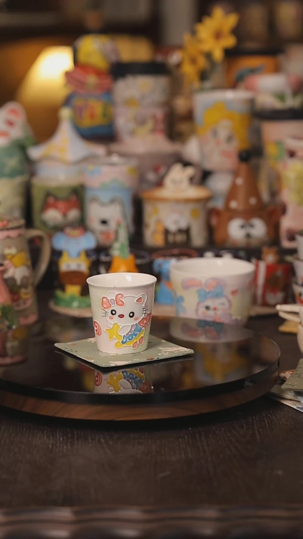 景德镇釉下彩绘设计师款式陶瓷