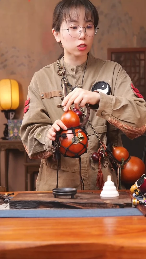 51号链接精品大漆葫芦现货现发[一物一拍]