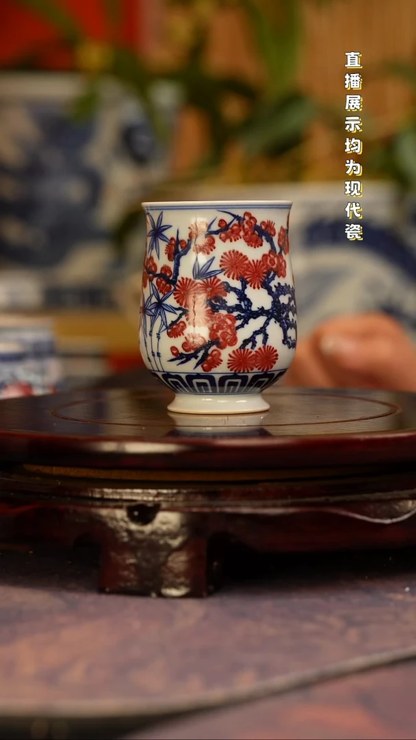 景德镇手工手绘陶瓷杯