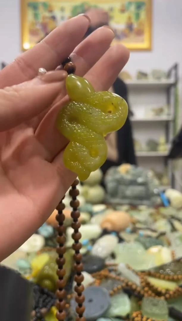 【闪购商品】岫玉吊坠未镶嵌