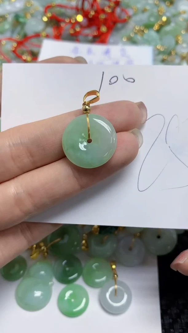 【闪购商品】翡翠颈饰合金  天然A货翡翠