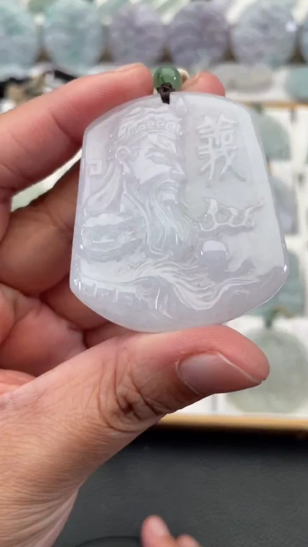 颈饰未镶嵌翡翠天然缅甸翡翠A货39