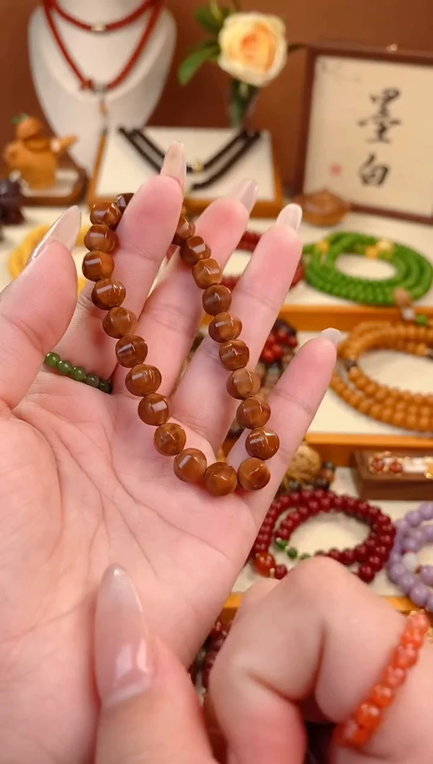 【闪购商品】库克手串鲨鱼背库克单圈8mm
