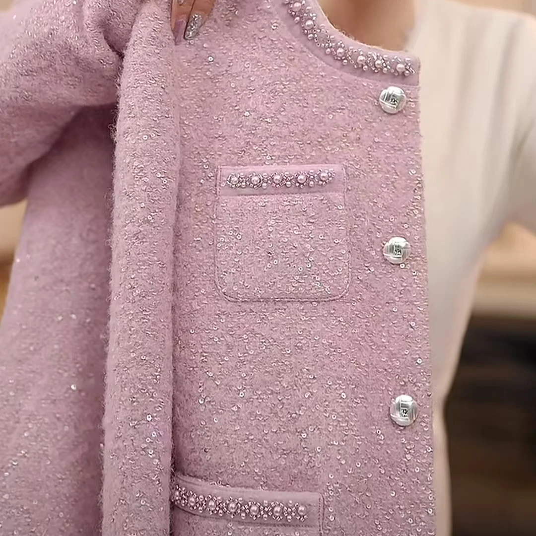 春季外套修身显瘦时尚妈妈装气质小香风休闲百搭外套洋气减龄上衣