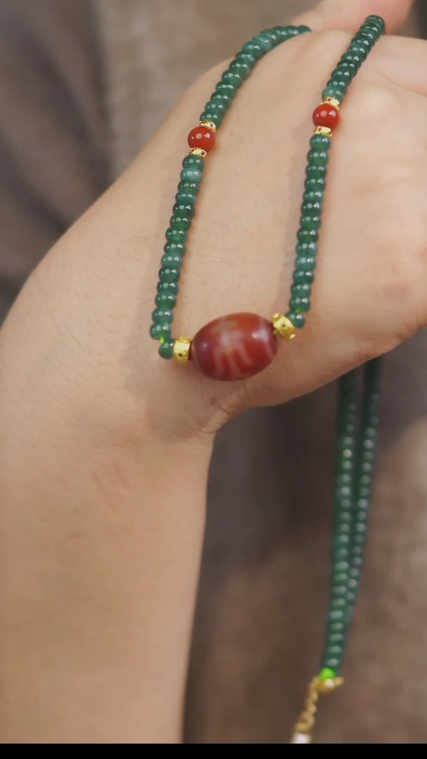 【闪购商品】玛瑙/玉髓项链未镶嵌多样性发一