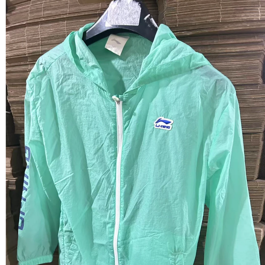 《B品以直播展示为准》李宁夏季轻薄纱外穿外套宽松防晒服AWBU309