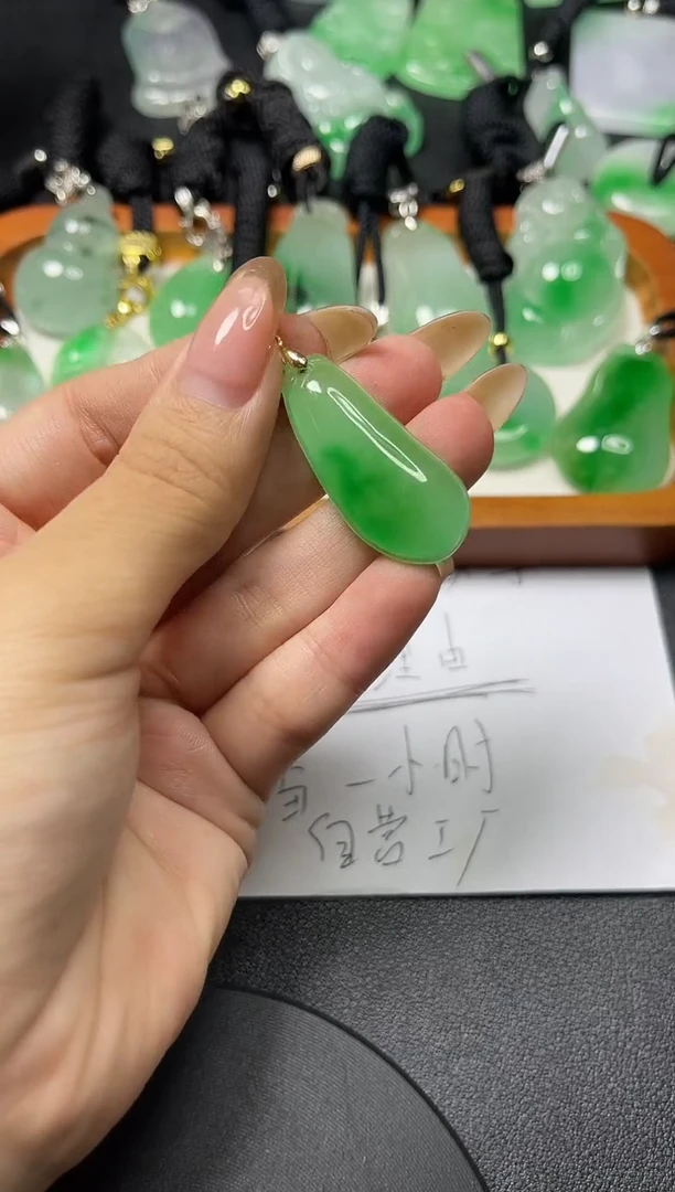 颈饰未镶嵌翡翠所见即所得 一图一物