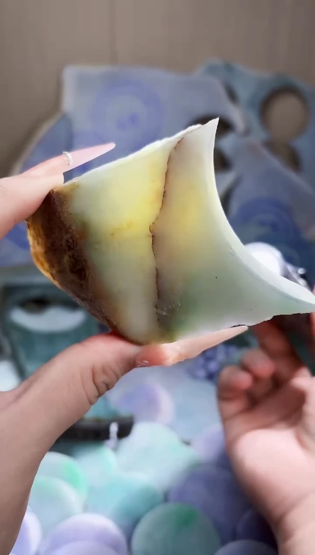 翡翠未镶嵌颈饰翡翠A货 江谭191