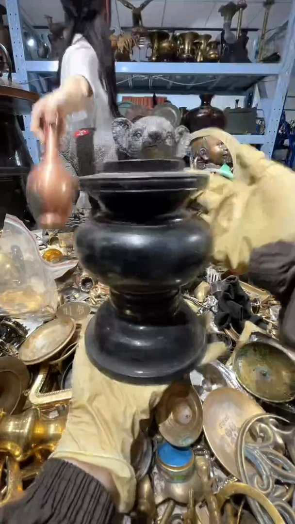 摆件1铜器摆件茶盏摆件