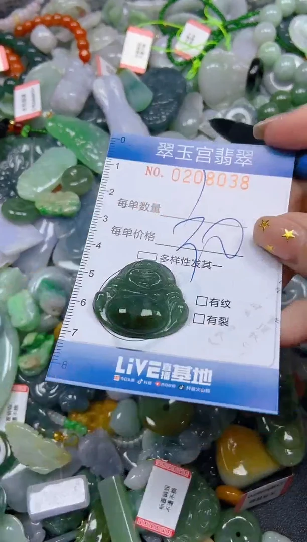 颈饰未镶嵌翡翠闪购C0208038