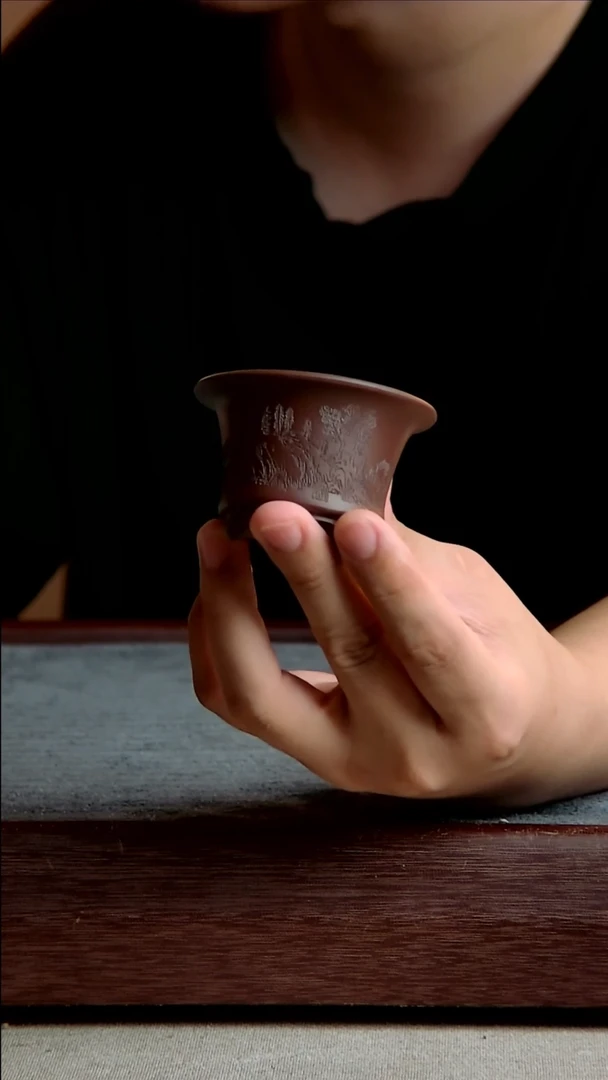 紫砂花盆5.5*3.2内径尺寸