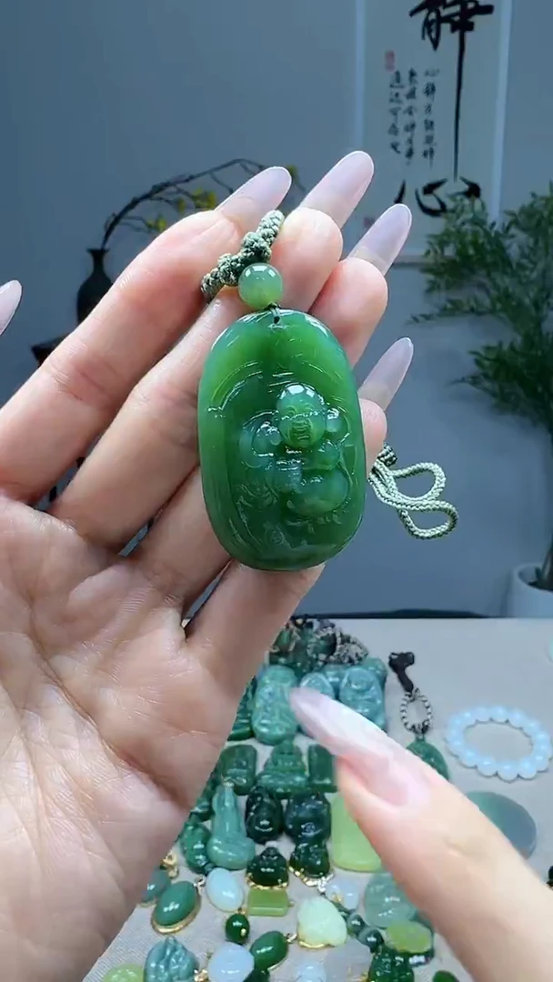 未镶嵌和田玉挂件1