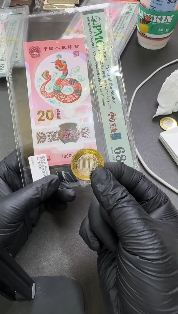 其他普通金属蛇年生肖纪念币单枚