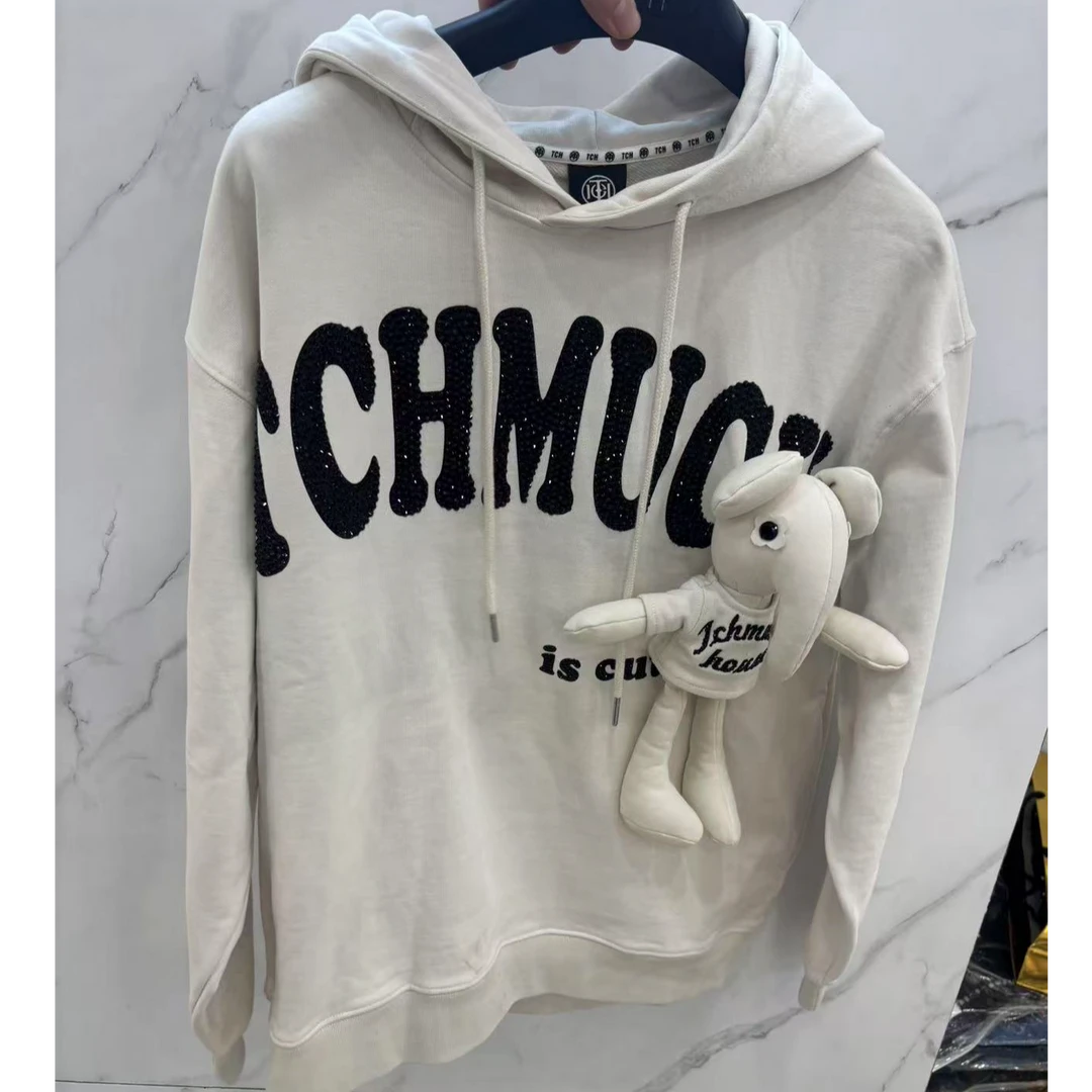 TCH服饰店-潮牌时尚立体小象连帽长袖卫衣T213126059