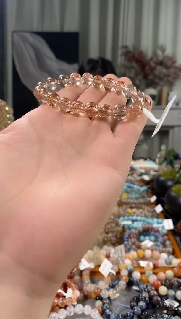 未镶嵌手链水晶黑金超