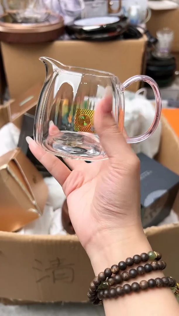 禾墨晶菱茶海浅粉色