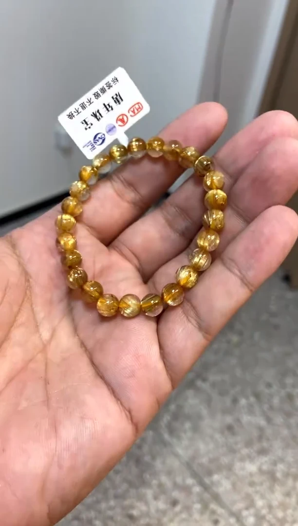 【闪购商品】水晶615-未镶嵌钛金7mm+