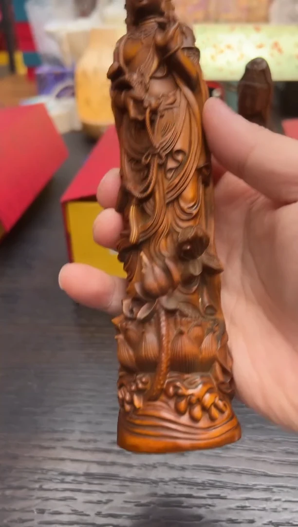 黄杨木观音D孤品黄杨木观音D孤品