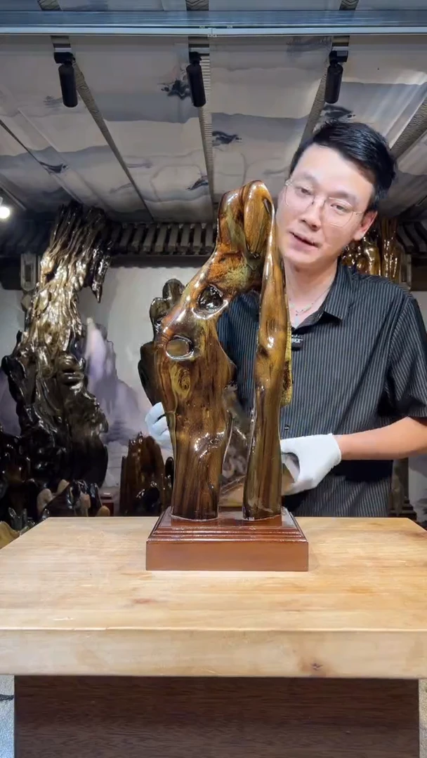 金丝楠诺*金丝楠小叶桢楠摆件
