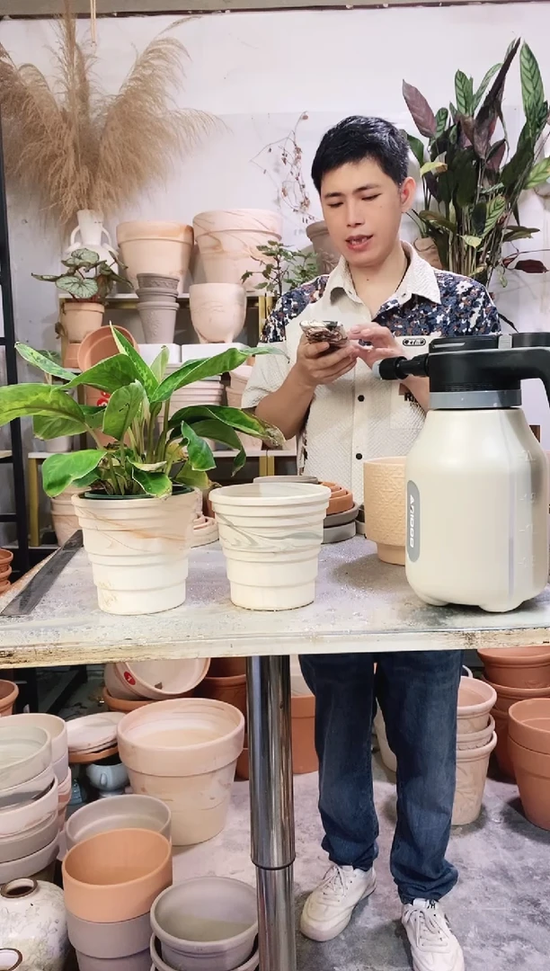 13*13竹节双色组合 2盆无托