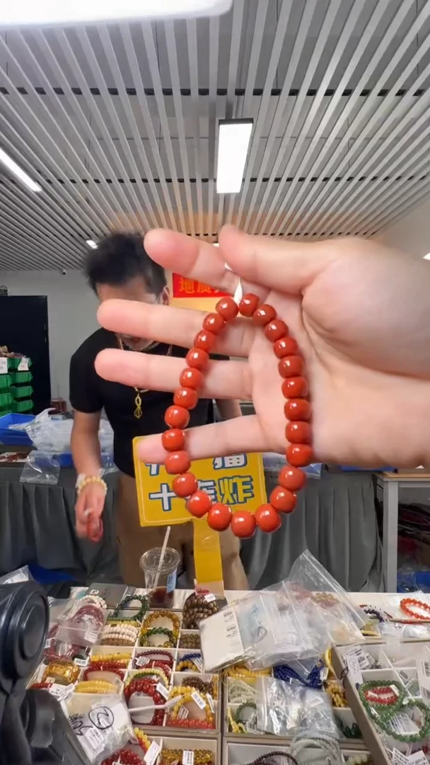未镶嵌手串南红玛瑙南红玛瑙老型珠约9-10mm手串