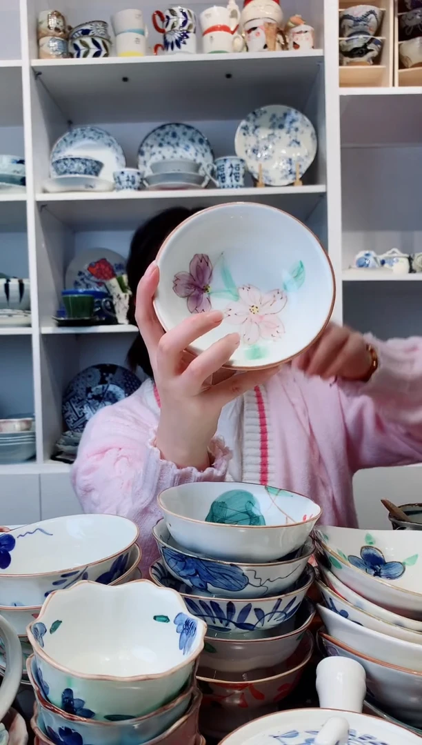 【闪购商品】钛合金日本进口樱花小圆钵