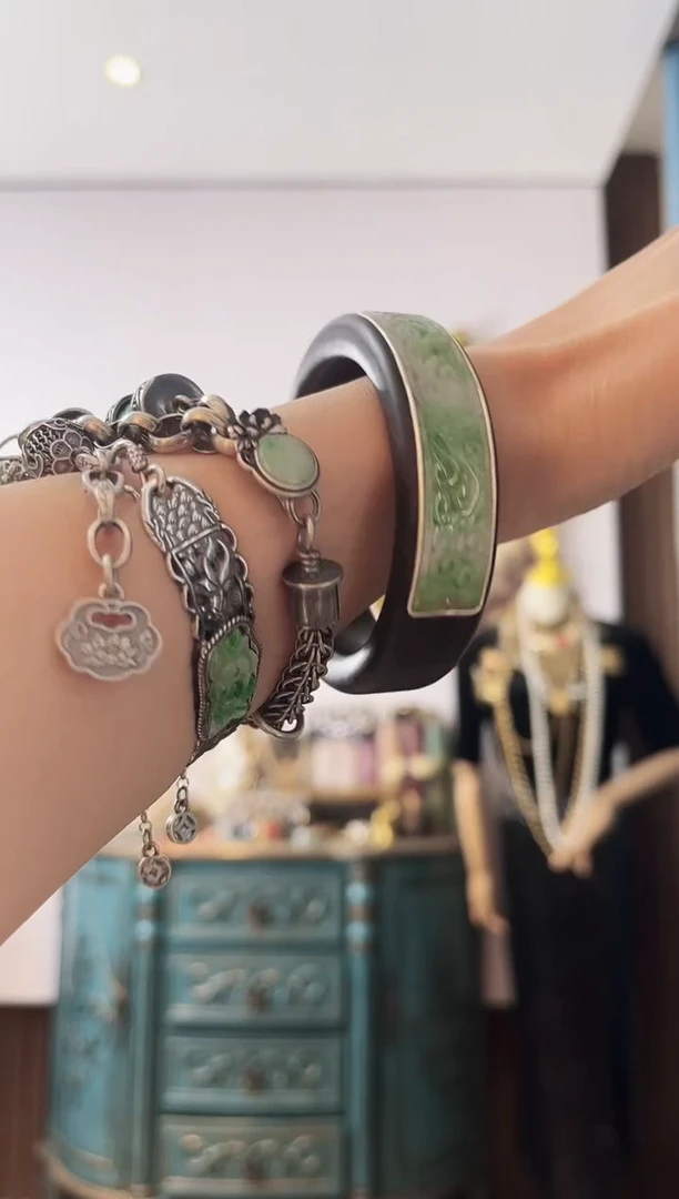 颈饰未镶嵌翡翠向****园翡翠E546