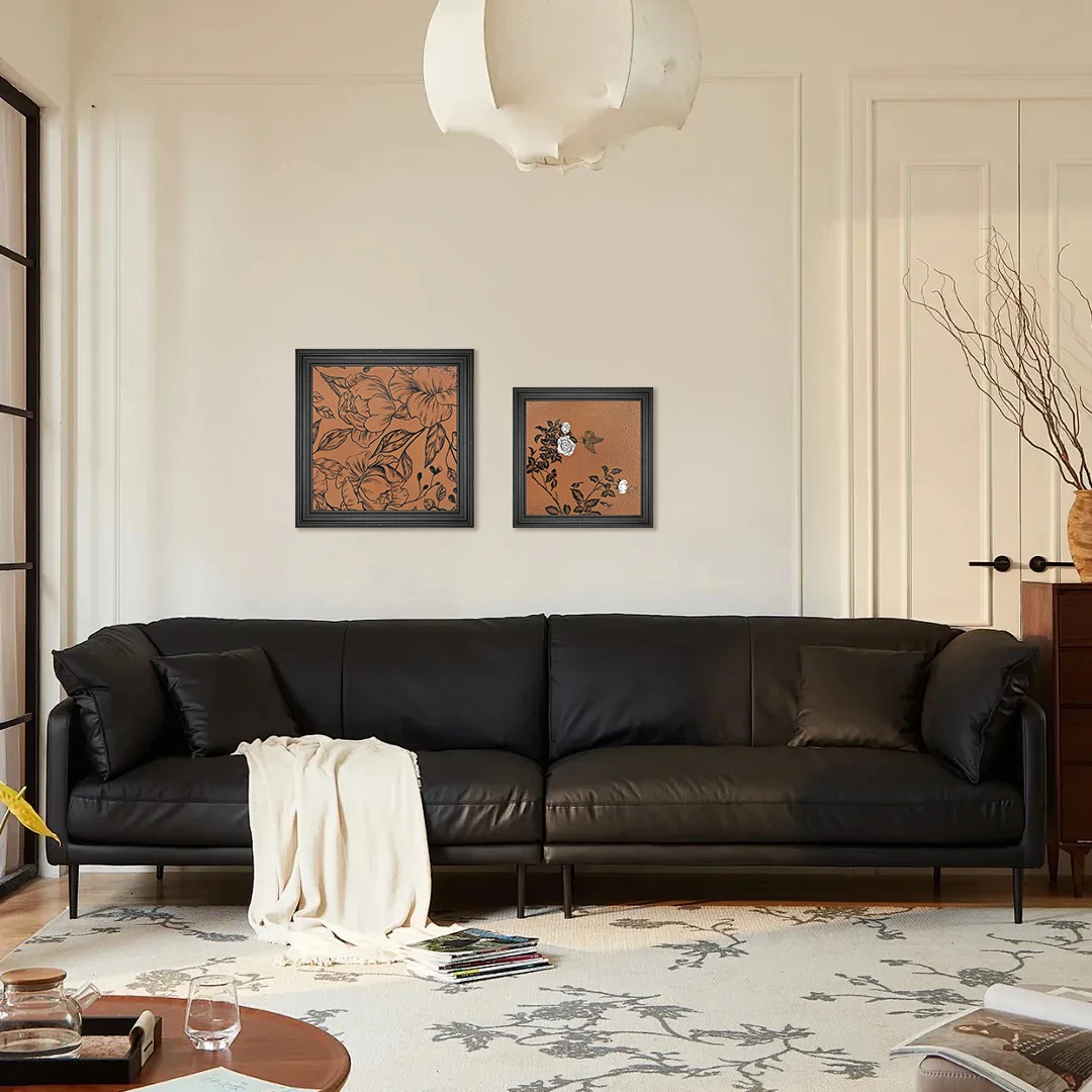 纯手工实木复古肌理客厅餐厅装饰画中古风走廊餐厅玄关挂画