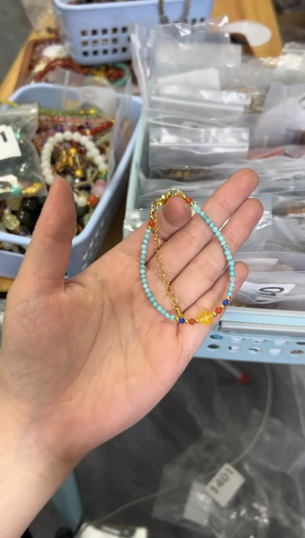 未镶嵌蜜蜡手链蜜蜡圆珠小米松多宝款手链[1016]