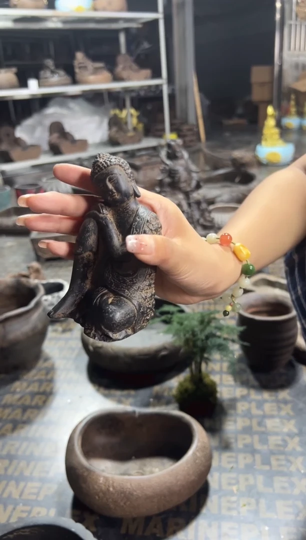 陶土【火山泥】睡佛