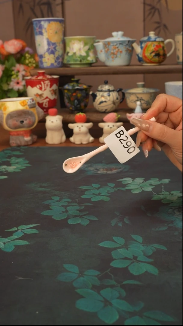 壹心 仙女粉玫瑰搅拌勺290