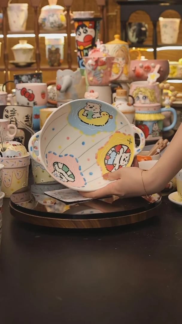 景德镇釉下彩绘设计师款式陶瓷