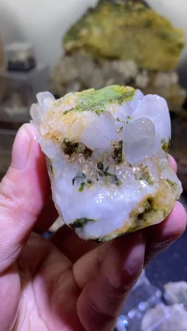 未镶嵌珠宝半成品水晶59号133g四川超七花园水晶原石