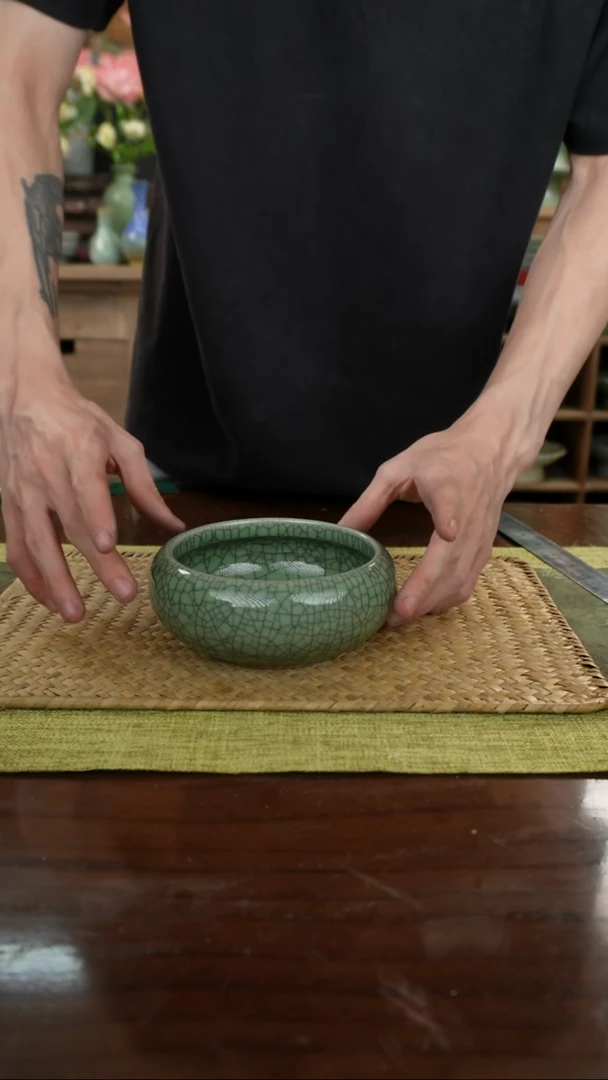 【闪购商品】禅定笔洗A铁线-13