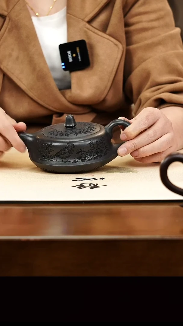 茶壶紫砂宜兴正品紫砂壶孤品