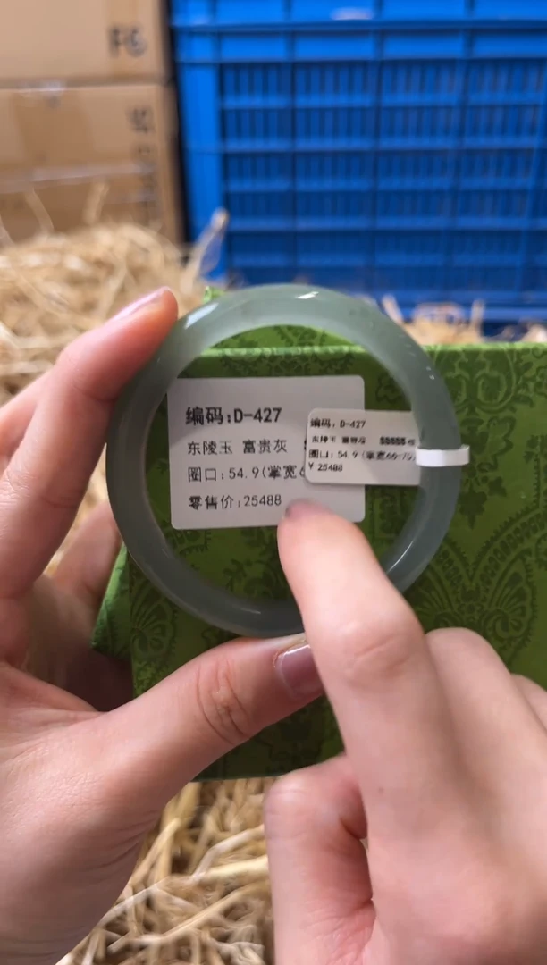 未镶嵌手镯石英质玉D-427